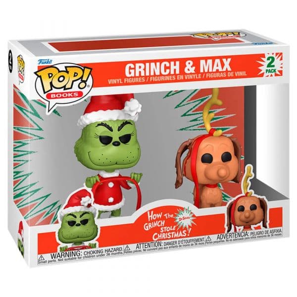 Funko POP! The Grinch - Grinch & Max #2-Pack