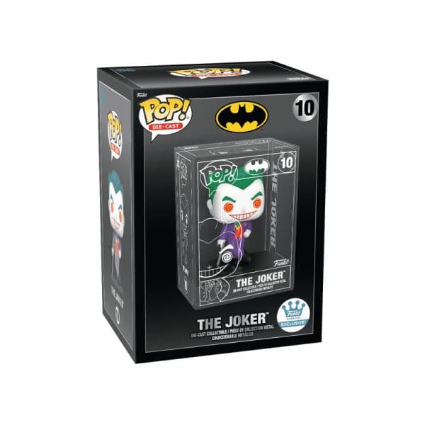 Funko POP! Heroes: Die Cast - The Joker (Funko Sticker Exclusive) #10