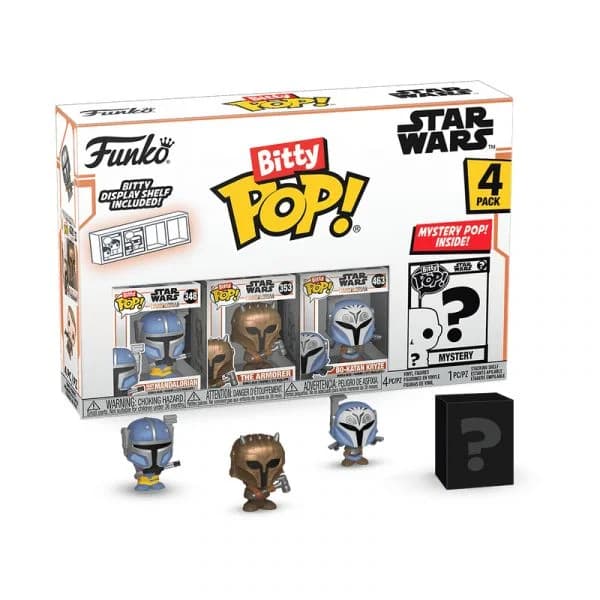 Funko Bitty Pop! Star Wars - Heavy Infantry Mandalorian & Armorer #4-Pack
