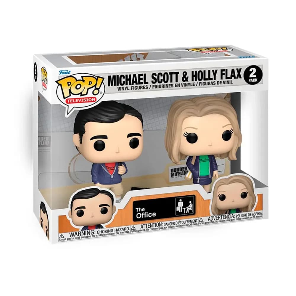 Funko Pop! Television: The Office - Michael Scott & Holly Flax #2-Pack