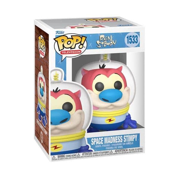 Funko POP! Television: Ren and Stimpy - Space Madness Stimpy (Space Suit) #1533