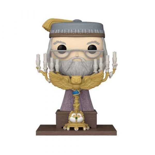 Funko POP! Deluxe: Harry Potter - Albus Dumbledore com Pódio #172