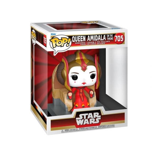 Funko Pop! Star Wars: The Phantom Menace - Queen Amidala On The Throne #705