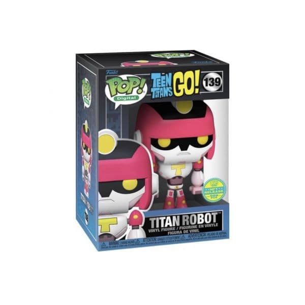 Funko POP! Digital NFT: Teen Titans Go - Titan Robot Exclusive #139