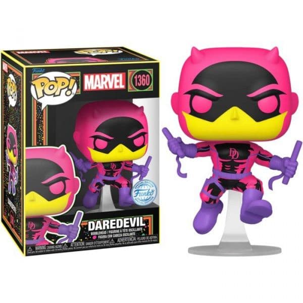 Funko POP! Marvel - Daredevil (Black Light) #1360