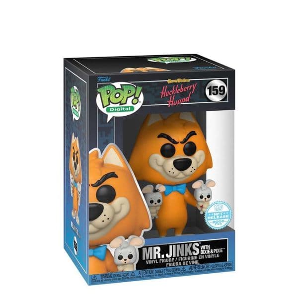 Funko POP! Digital NFT: Huckleberry Hound - Mr. Jinks with Dixie and Pixie Exclusive #159