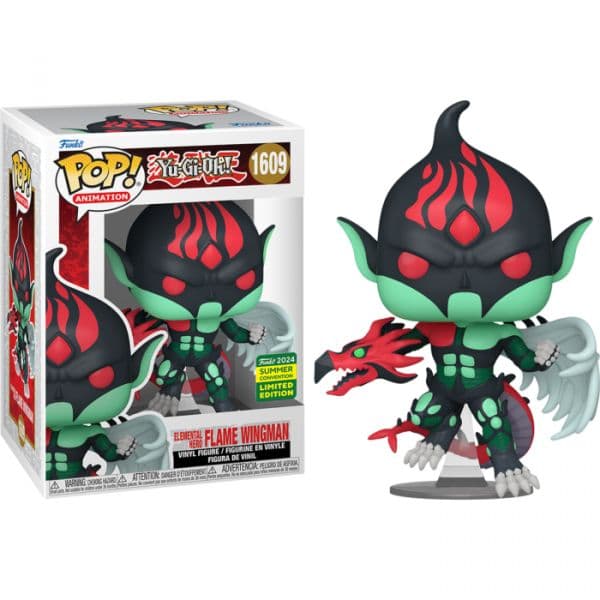 Funko POP! Animation: Yu-Gi-Oh! - Elemental Hero Flame Wingman (SDCC 2024 Exclusive) #1609