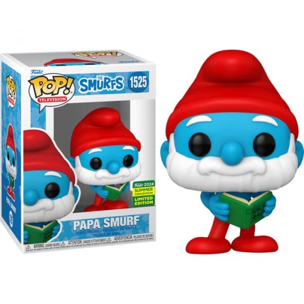 Funko POP! Television: The Smurfs - Papa Smurf (2024 Summer Convention Exclusive) #1525