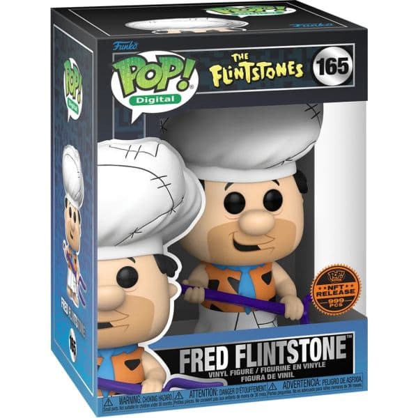 Funko POP! Digital NFT: The Flintstones - Fred Flintstone Exclusive #165