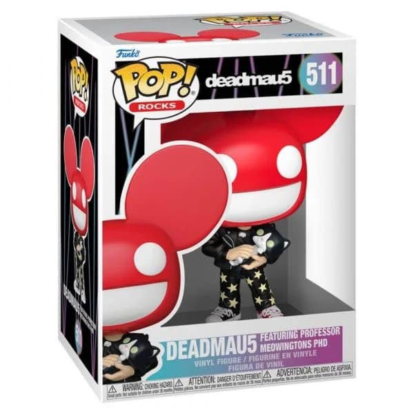 Funko POP! Rocks: Deadmau5 - Deadmau5 with Cat #193