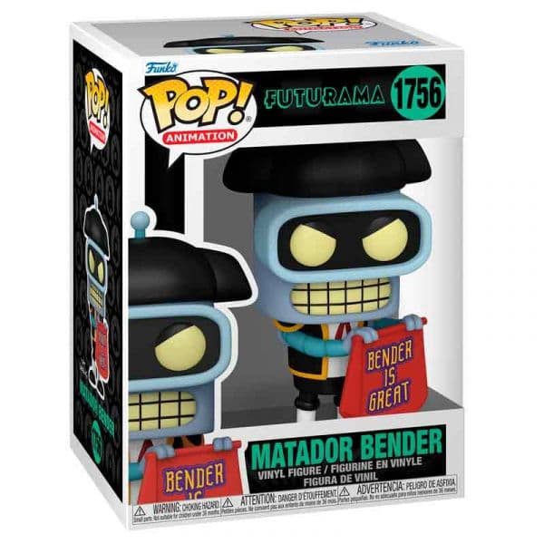 Funko POP! Animation: Futurama - Matador Bender #1756
