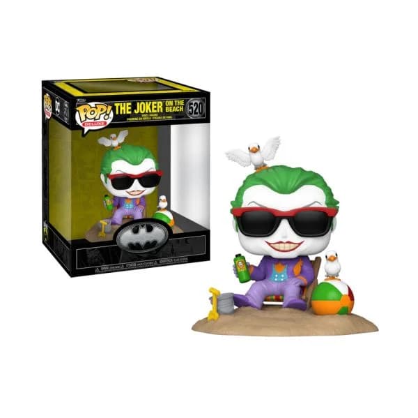 Funko POP! Heroes: Deluxe - Batman 85th Anniversary - The Joker on the Beach #520