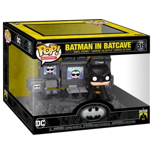 Funko POP! Heroes: Moment - Batman 85th Anniversary - Batman in Batcave #519
