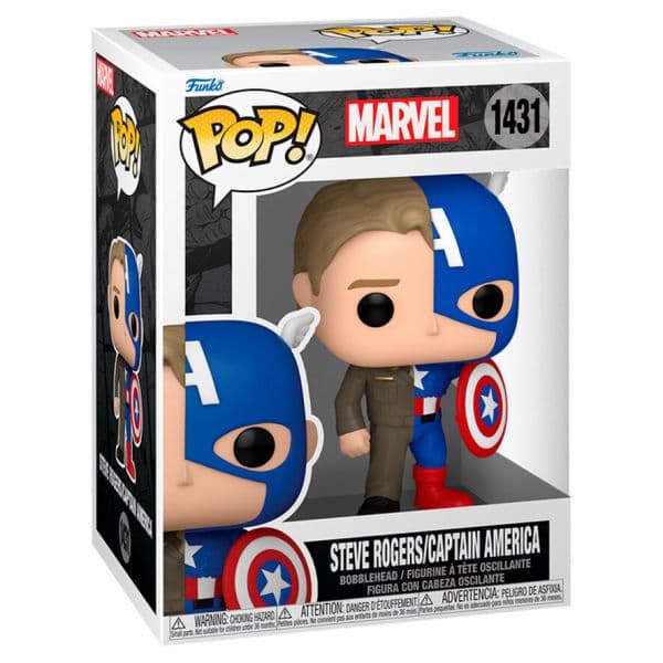 Funko POP! Marvel - Steve Rogers/Capitão América #1431