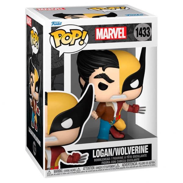 Funko POP! Marvel: Wolverine - Logan/Wolverine (Split / Carnificina) #1433