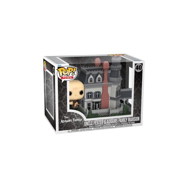 Funko POP! Town: The Addams Family - Addams Home With Uncle Fester #40