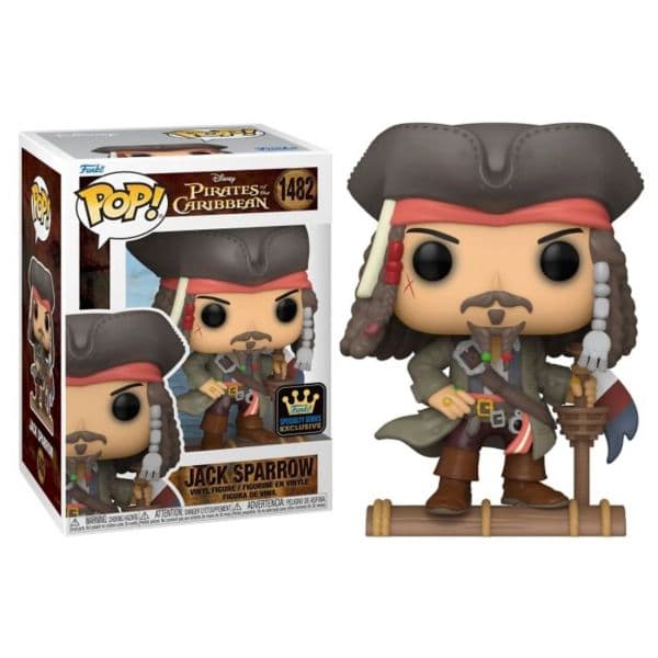 Funko POP! Movies: Pirates of the Caribbean - Jack Sparrow (Speciality Series Exclusive) #1482