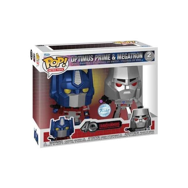 Funko POP! Movies: Transformers - Optimus Prime & Megatron Exclusive #2-Pack