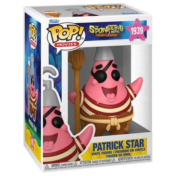FUNKO POP! Bob Esponja: Uma Nova Aventura Pirata - Patrick Star #1939