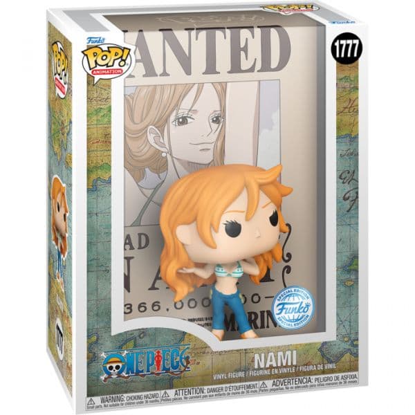 Funko POP! Animation: One Piece - Nami Wanted Poster #1777