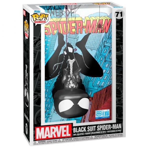 Funko POP! Comic Cover: Marvel - Spider-Man (Black Suit) #8