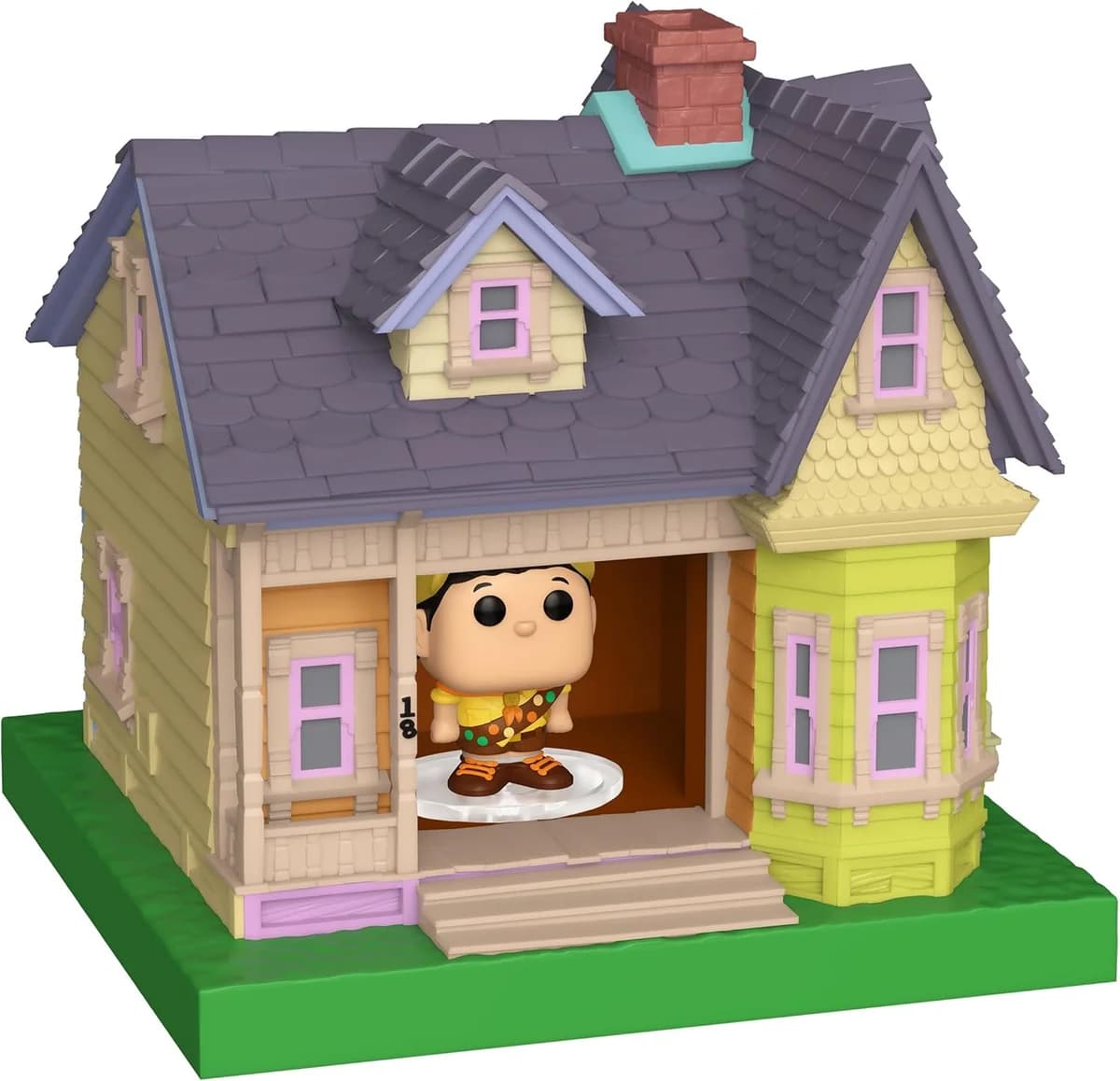 Funko Bitty Pop Town Disney Pixar Up - Russel e A Casa