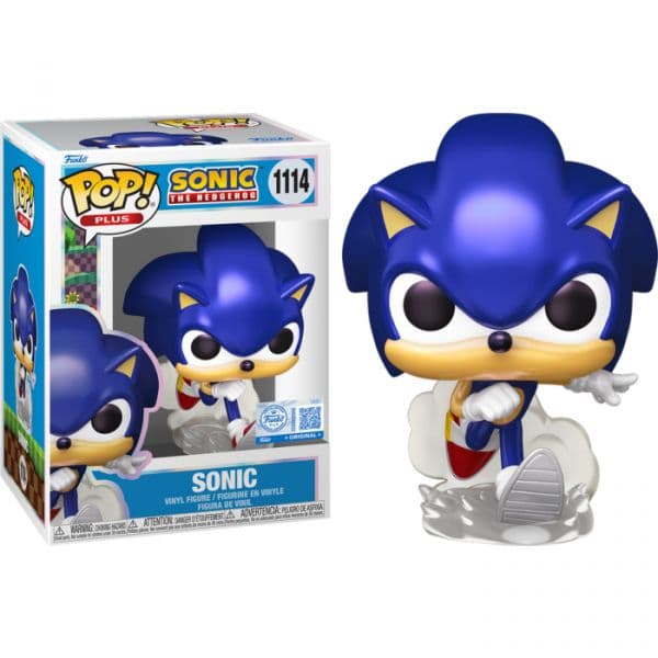 Funko POP! Plus: Sonic the Hedgehog - Sonic (Exclusive) #1114