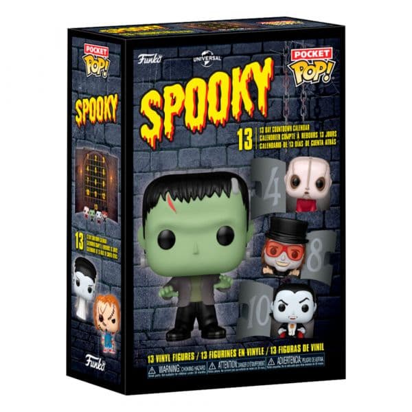 Funko Pop! Spooky Universal Studios Halloween Killer Kountdown - Calendário de Advento 13 Dias