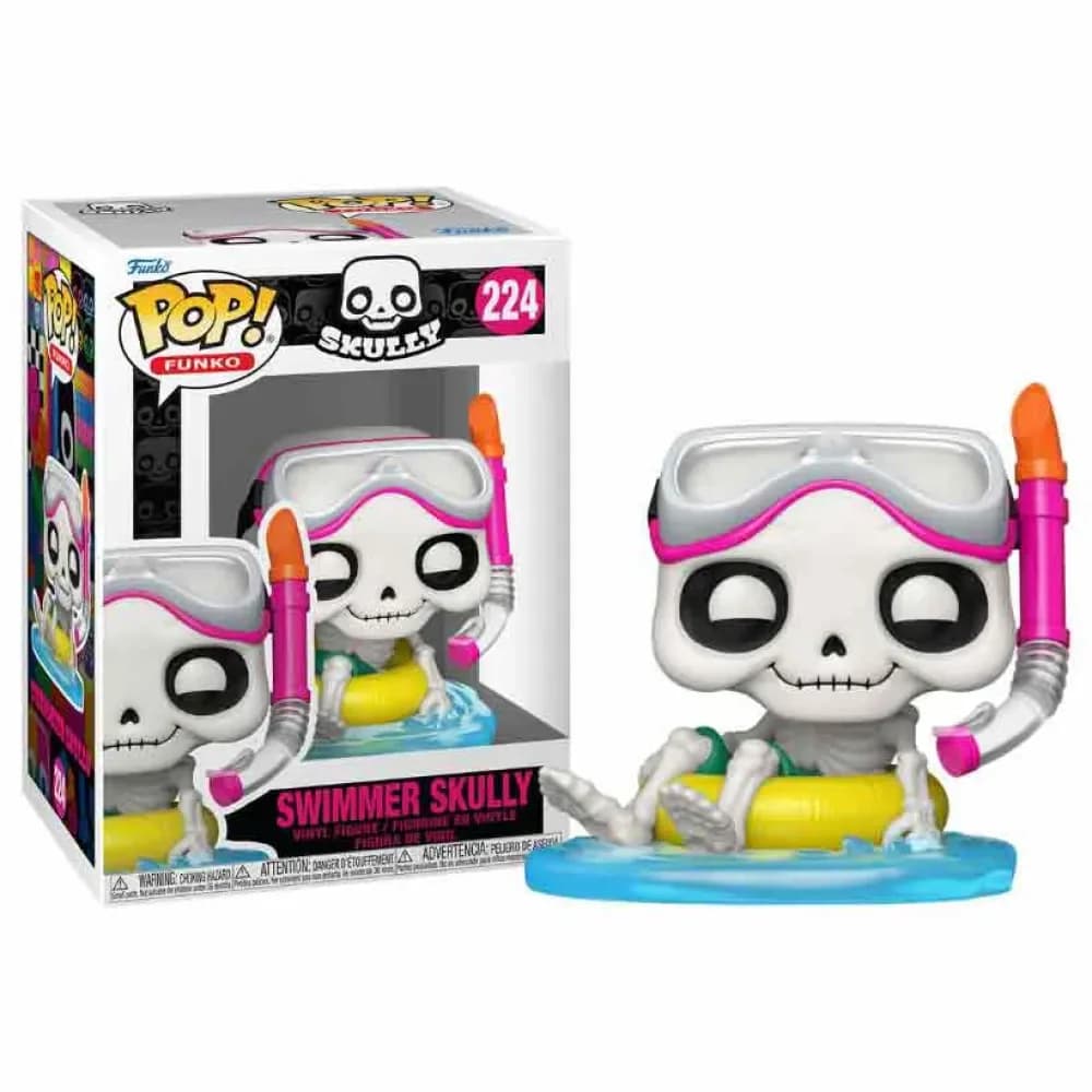 Funko POP! Icons: Skeleton Summer - Skully Swimmer Skully #224