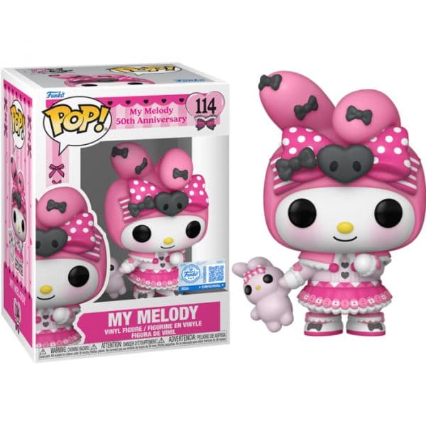 Funko POP! Sanrio: 50th Anniversary - My Melody (With Toy) #114