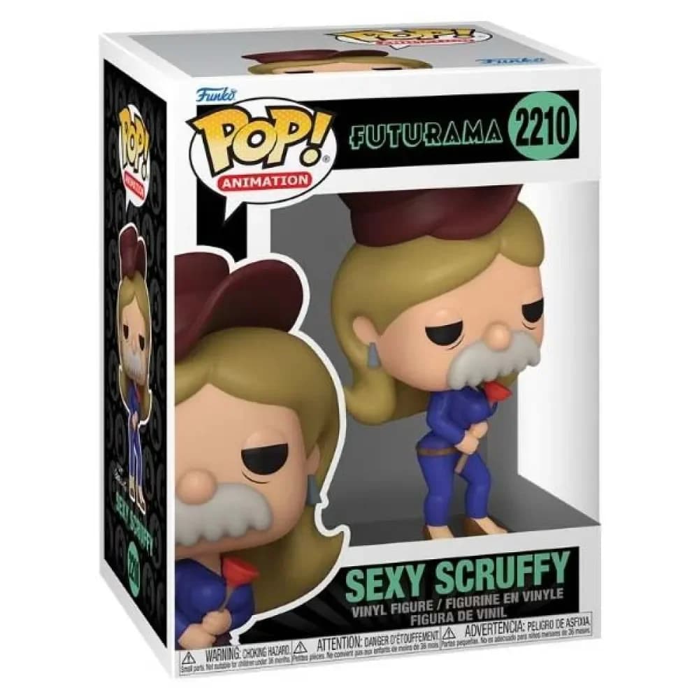 Funko POP! Animation: Futurama - Sexy Scruffy #2210