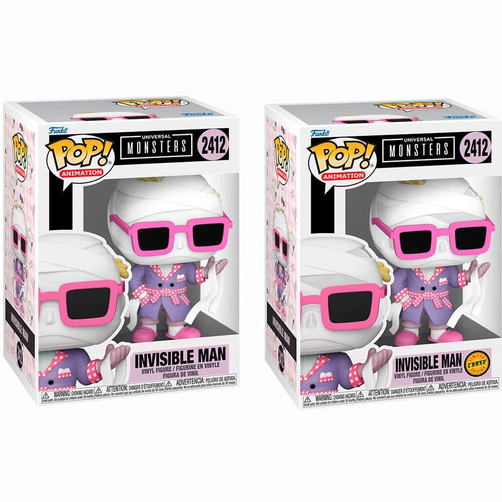 Funko POP! Movies: Universal Monsters - Invisible Man #2412