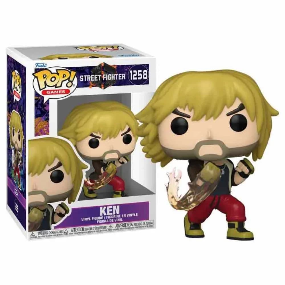 Funko POP! Games: Street Fighter 6 - Ken #1258