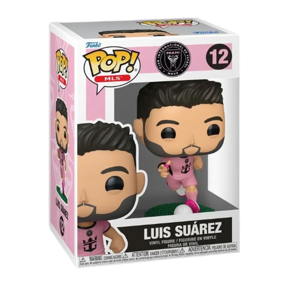 Funko POP! MLS: Inter Miami - Luis Suarez #12