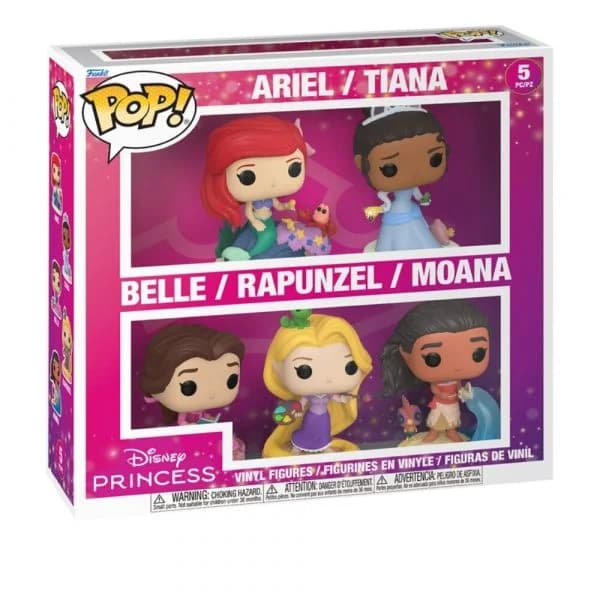Funko POP! Disney - Princesas #5-Pack