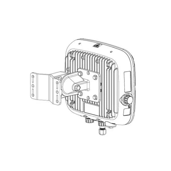 Cisco Kit de Montagem Ponto de Acesso Wireless Vertical para Pólo/Parede com Ajuste de Inclinação para Catalyst 9124AX/9124AXD