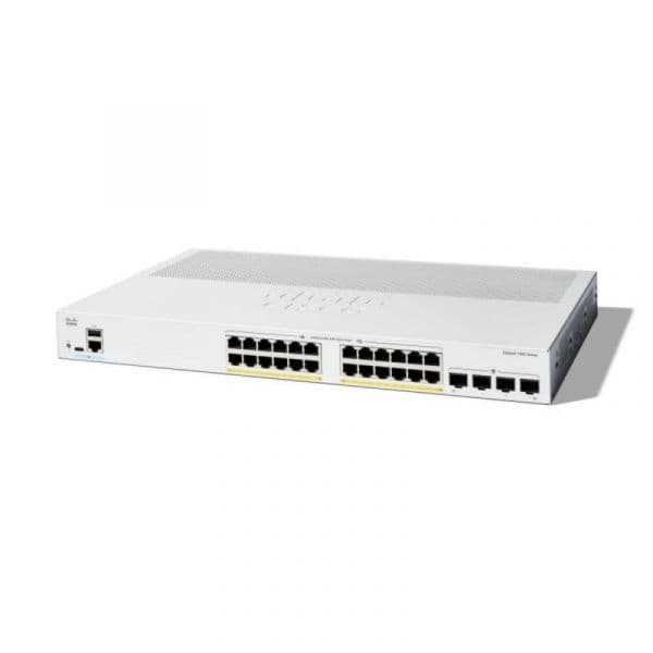 Switch Gerenciado Cisco Catalyst 1200 L2 28x Gigabit Ethernet PoE 1U Rack