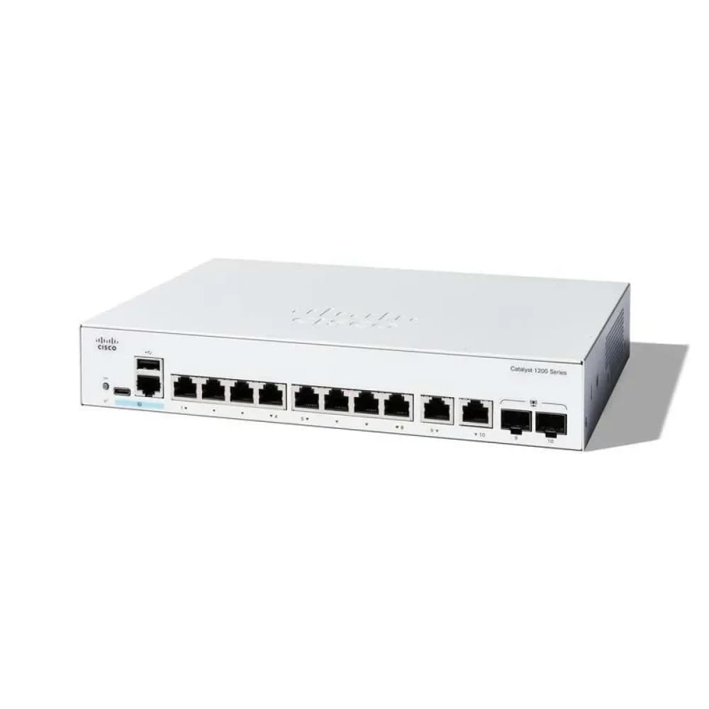 Cisco Switch 8 Portas C1200-8T-E-2G
