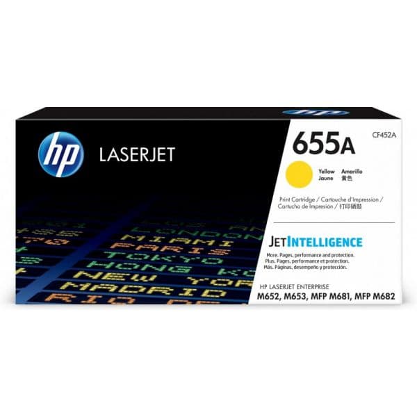 HP Toner 655A Yellow CF452A