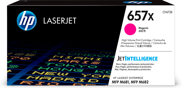 HP Toner 657X High Yield Magenta CF473X
