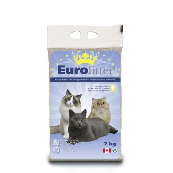 EuroLitter Areia Aglomerante Gato 7Kg