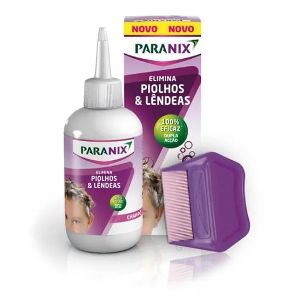 Paranix Champô de Tratamento Piolhos e Lêndeas 200 mL