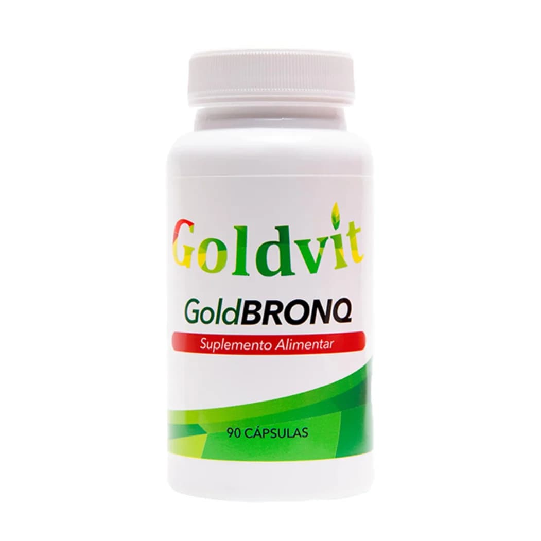 Goldvit Goldbronq 370mg 90 Cápsulas