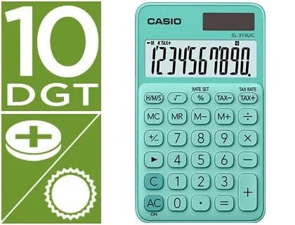 Calculadora Casio de Bolso SL310UCGN