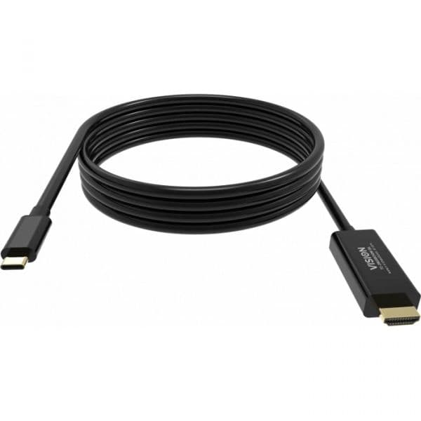 Vision TC 2MUSBCDP8K/BL Cabo USB-C para DisplayPort 8K 2m