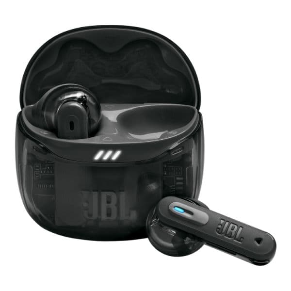 JBL Auriculares Bluetooth TWS Tune Flex 2 ANC Ghost Preto