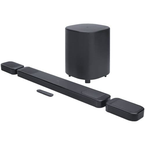 Soundbar JBL Bar 1000MK2 7.1.4 960W com colunas destacáveis Bluetooth Preto