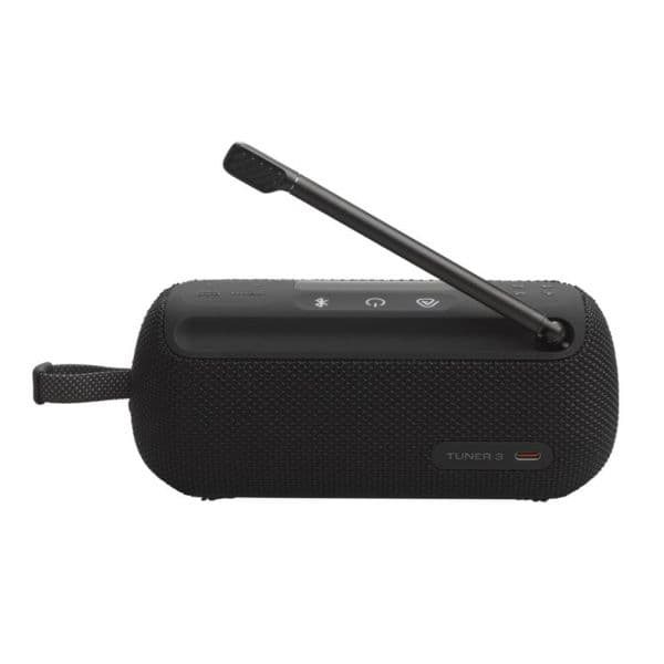 JBL Tuner 3 Coluna Portátil Rádio Bluetooth Black