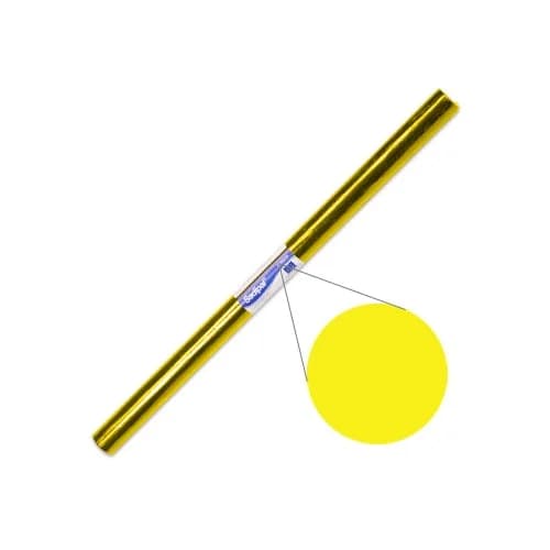 Sadipal Rolo de Papel Celofane 50x65cm 25Fls Amarelo