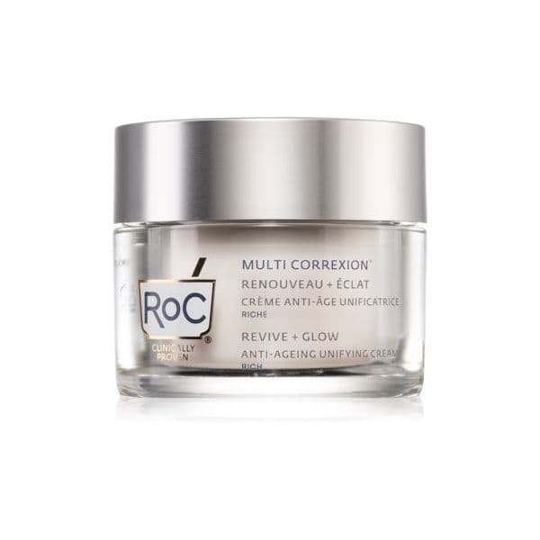 RoC Multi Correxion Revive + Glow Creme Nutritivo Anti-Rugas 50ml